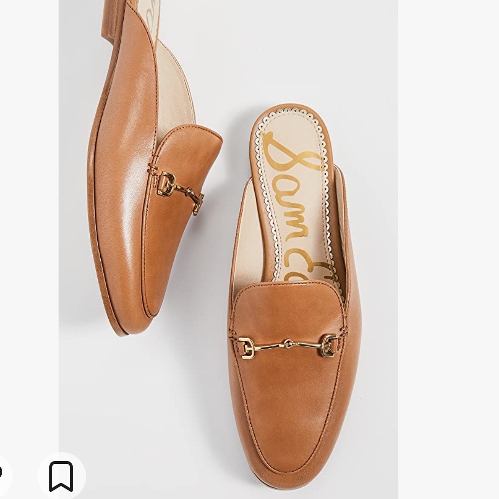 Sam Edelman Lonnie Mule in color Saddle